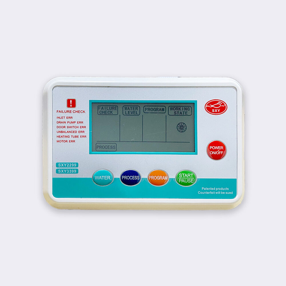 Tarjeta universal para lavadoras con display